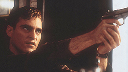 "What did you say about my film Winterbottom?!?" Joaquin Phoenix in Buffalo Soldiers