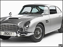 جیمز بانڈ کی ڈرائیو کی ہوئی کار 