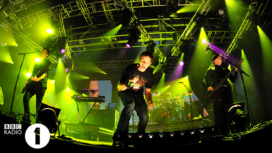 Pendulum performing live at Radio 1's Big Weekend 2010