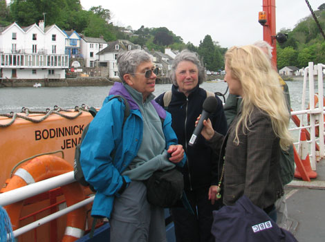 Emma Lloyd at the Daphne Du Maurier festival