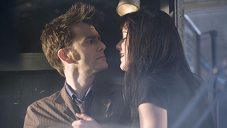 David Tennant and Michelle Ryan in Doctor Who: Planet Of The Dead
