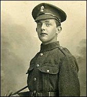 James Howarth of the Royal Fusiliers