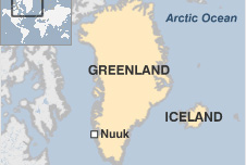 Greenland map