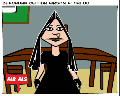 Beachdan Ceitidh airson a' chlub