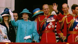 The Royal family at Buckingham Palace