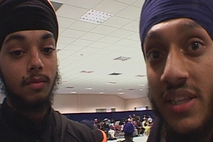 The annual Gatka tournament in Birmingham is taking place and the students talk about why it's important to them.