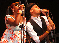 Cherry Blackstone in Thetford Forest 2006