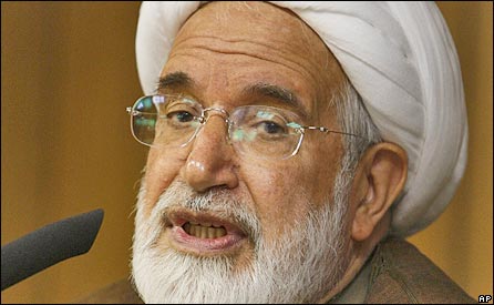 Iranian presidential candidate Mehdi Karroubi