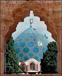 آرامگاه شاه نعمت الله ولی در ماهان کرمان - عکس از سايت خبرگزاری ميراث فرهنگی