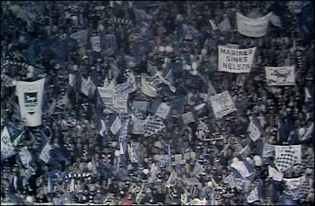 Ipswich Town fans at the 1978 FA Cup Final