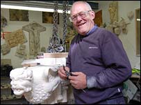 Head carver, Geoff Butler