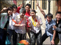 牛津大学毕业生们