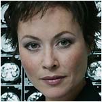 Amanda Mealing as Connie in Holby City