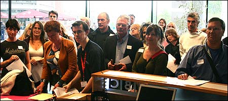 Auditions for Little Bexham. Photo by Ben Piper