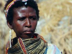 Kenyan woman Kenyan woman