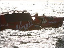 Oliver Hicks and his rowing boat