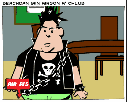 Beachdan Iain airson a' chlub