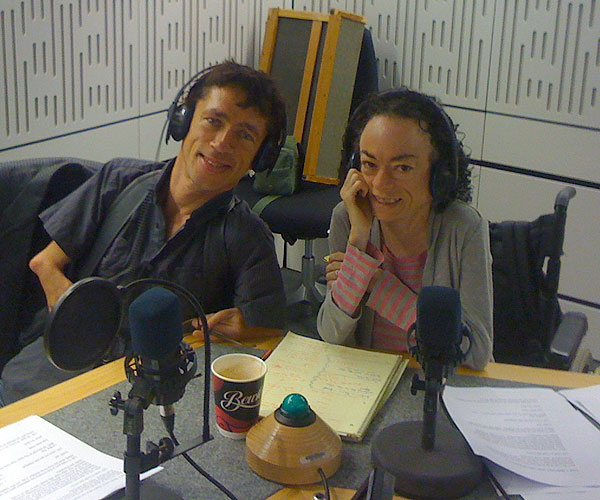 Mat Fraser and Liz Carr