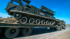 Перевозка российского танка