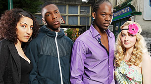 Naz, Sol, Asher and Stevie