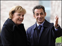 مرکل، سارکوزی 