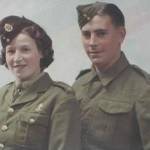 Mum and Dad - Violet Ivy CASLEY (Nee WOLLACOTT) and Arthur Stanley CASLEY from Lympstone, Near Exmouth, Devon.