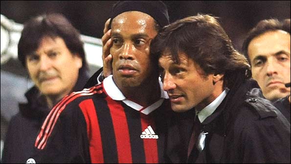 Ronaldinho anmd Leonardo
