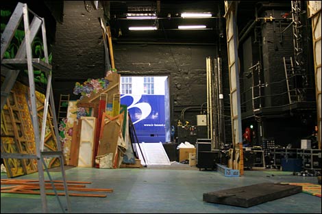 Backstage at the Theatre Royal