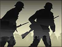 World War Two soldiers.