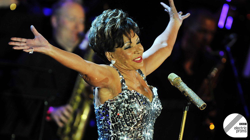 Dame Shirley Bassey at the Electric Proms 2009