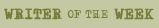 Writer of the Week