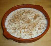 Rice with milk