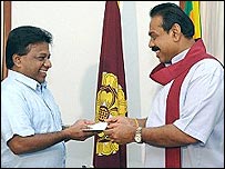 Minister Dalas Alahapperuma