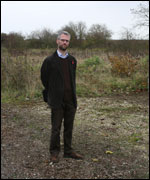 Andrew at the battlefield