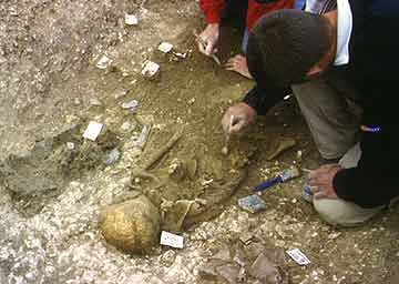 Excavation of the Amesbury Archer &copy; 2002 Wessex Archaeology