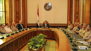 مرسي والمجلس العسكري 