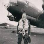 The picture shows the Skipper W/Cmdr. Ted Porter DFC and Bar