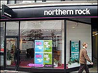 Northern Rock占了英国贷款市场的18.3%