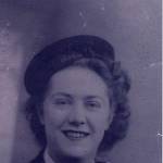 Tony King's wife, Barbara (nee Whitlock) in the WRNS.