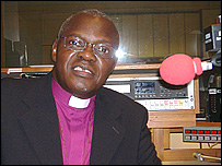 Dr John Sentamu at BBC Radio York