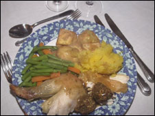 A popular dinner made by mothers in the UK