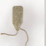 Stella Green's Luggage Label.