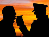 警察酒精测试