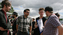 Radio 1 - The Futureheads backstage with Huw