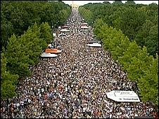 Đám đông Berlin tới nghe ông Obama