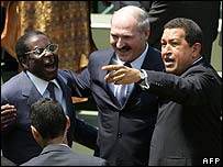 Zimbabwe, Venezuela ve Belarus cumhurbaşkanları