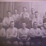 Team in Halle near Brusseles 1945.Front Row left to right. Tomkinson, My Grandad,Arthur Veale ,Albert Defury, "scotsman", Middle , Lt Fleming, Robinson ,"Welshman", Green , Corp Bill Stone. Back row O`Halloran, "Scotsman", "Welshman"