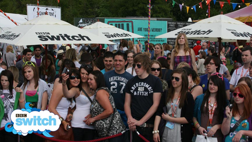 A crowd gather as to witness another Sumo bout