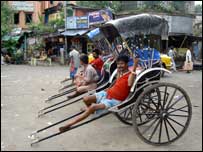 کلکتہ کے رکشہ بان 