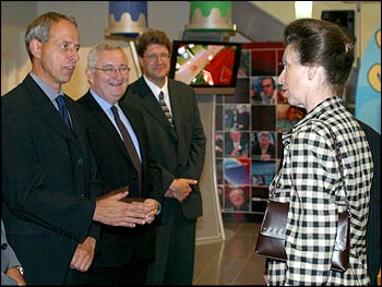 HRH Princess Anne visits BBC Birmingham